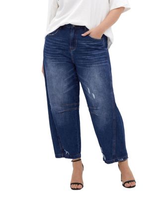 Women's Plus Size Harley Fit Bea Barrel Leg Jean