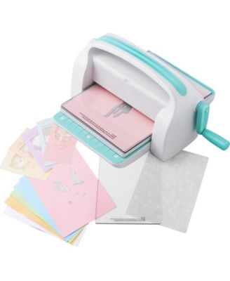 Manual Die Cutting and Embossing Machine with 9-Inch Opening