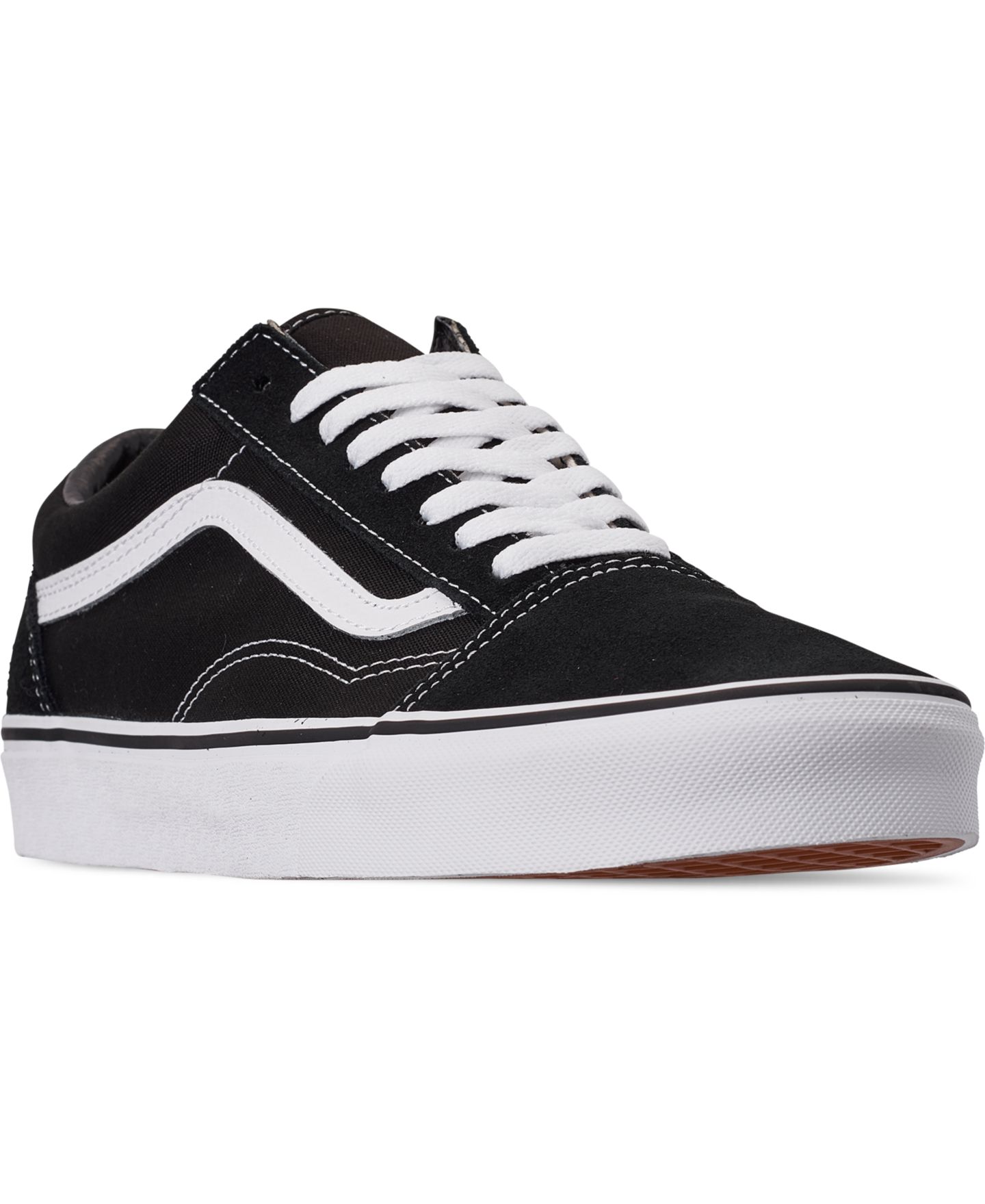Мужские кроссовки Vans Old Skool Lifestyle, цвет: Чёрный / Белый — фото 1