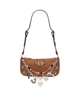 Chain and Studs Shoulder Bag