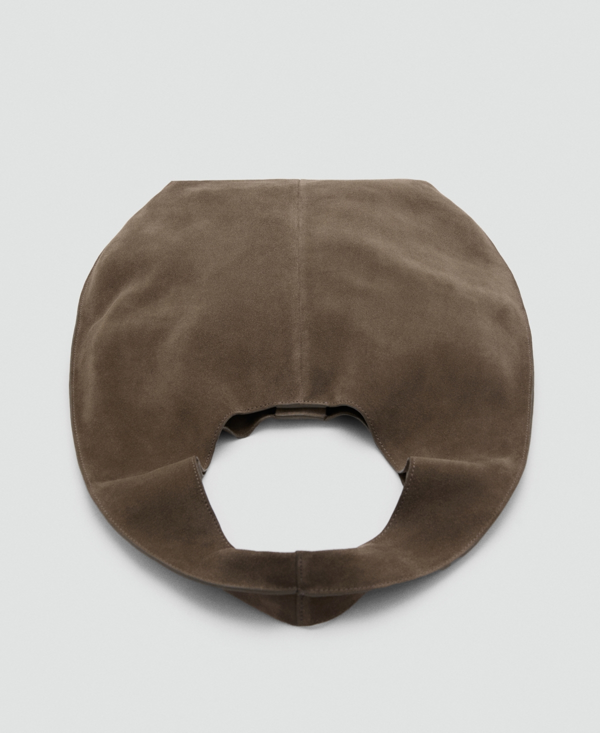 Mango Women's Split-Leather Sack Bag