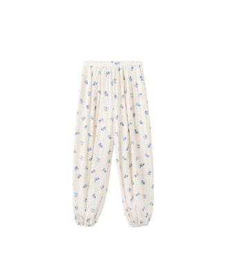 Women's Floral-Print Harem Pants