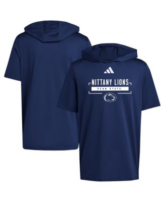 Men's Navy Penn State Nittany Lions D4T Short Sleeve Hooded T-Shirt