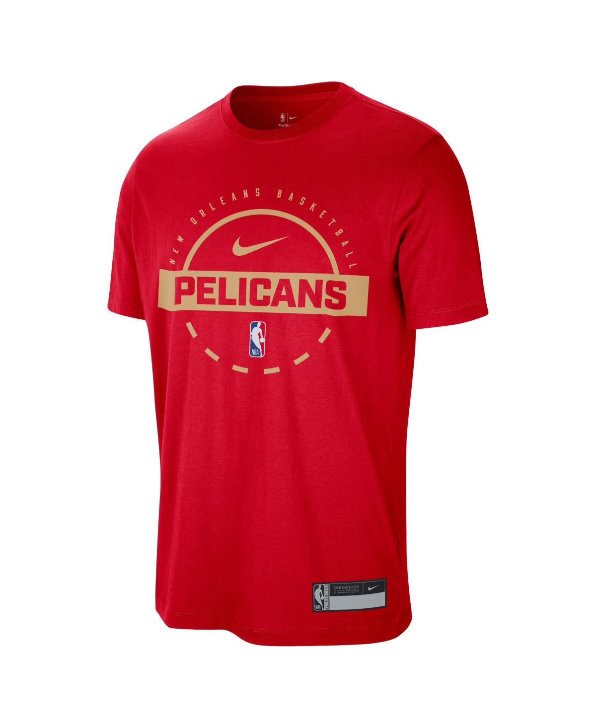 Nike Men's Red New Orleans Pelicans 2025/26 On-Court Flare Performance Practice T-Shirt