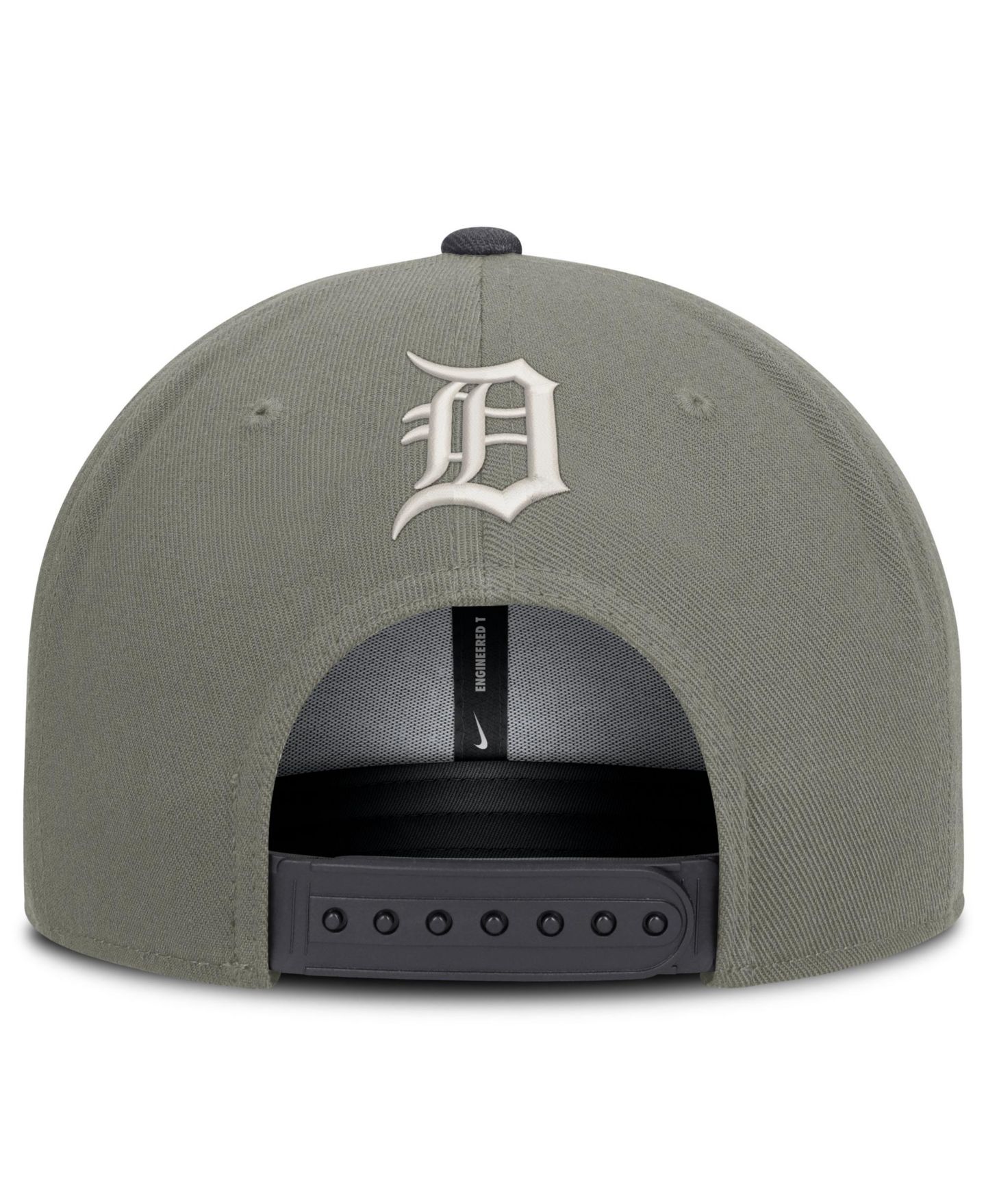 Мужская кепка Nike Olive Detroit Tigers Pro Dri-FIT Snapback Hat — фото 4