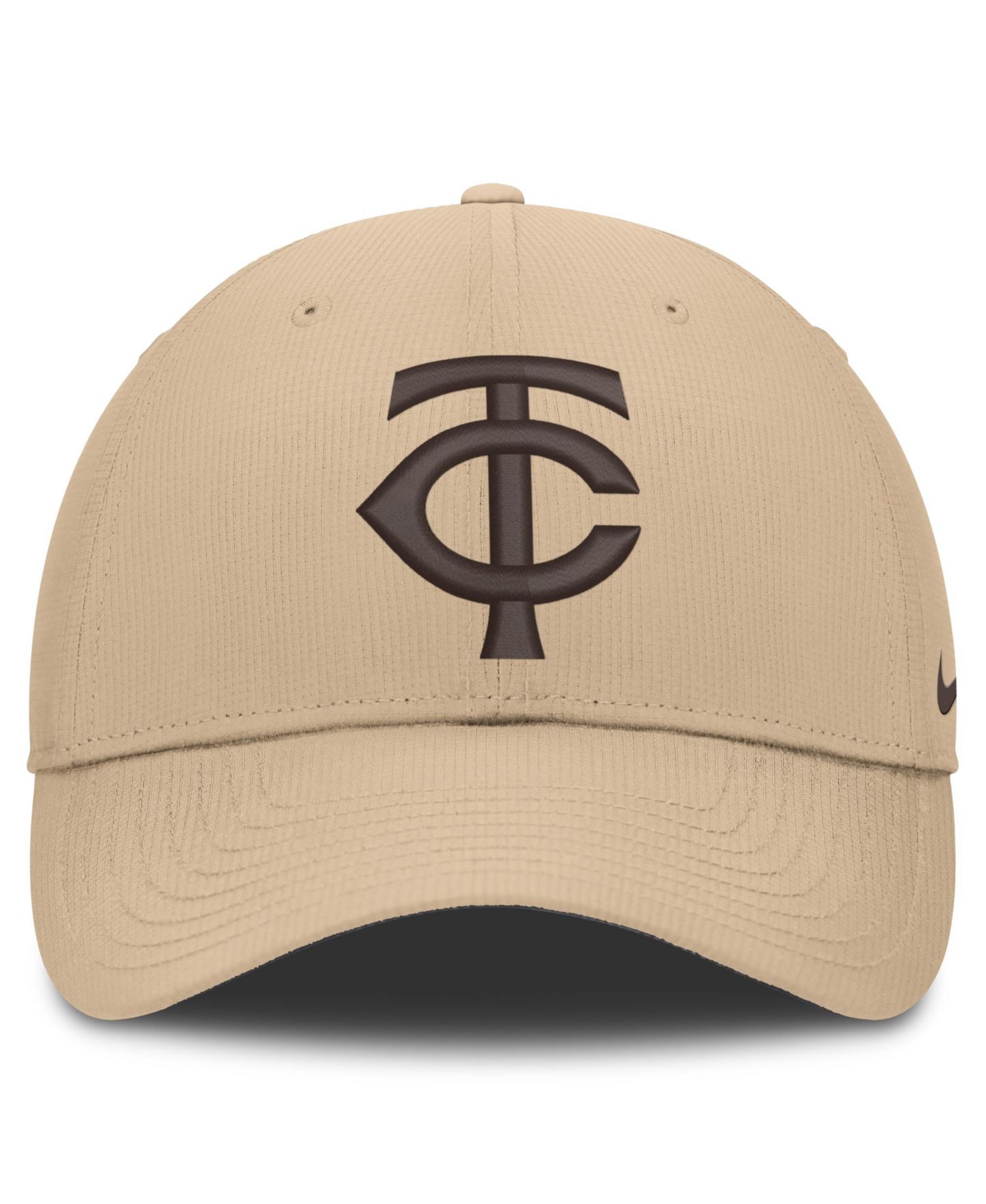 Мужская кепка Nike Khaki Minnesota Twins Desert Ripstop Club Adjustable Hat — фото 2