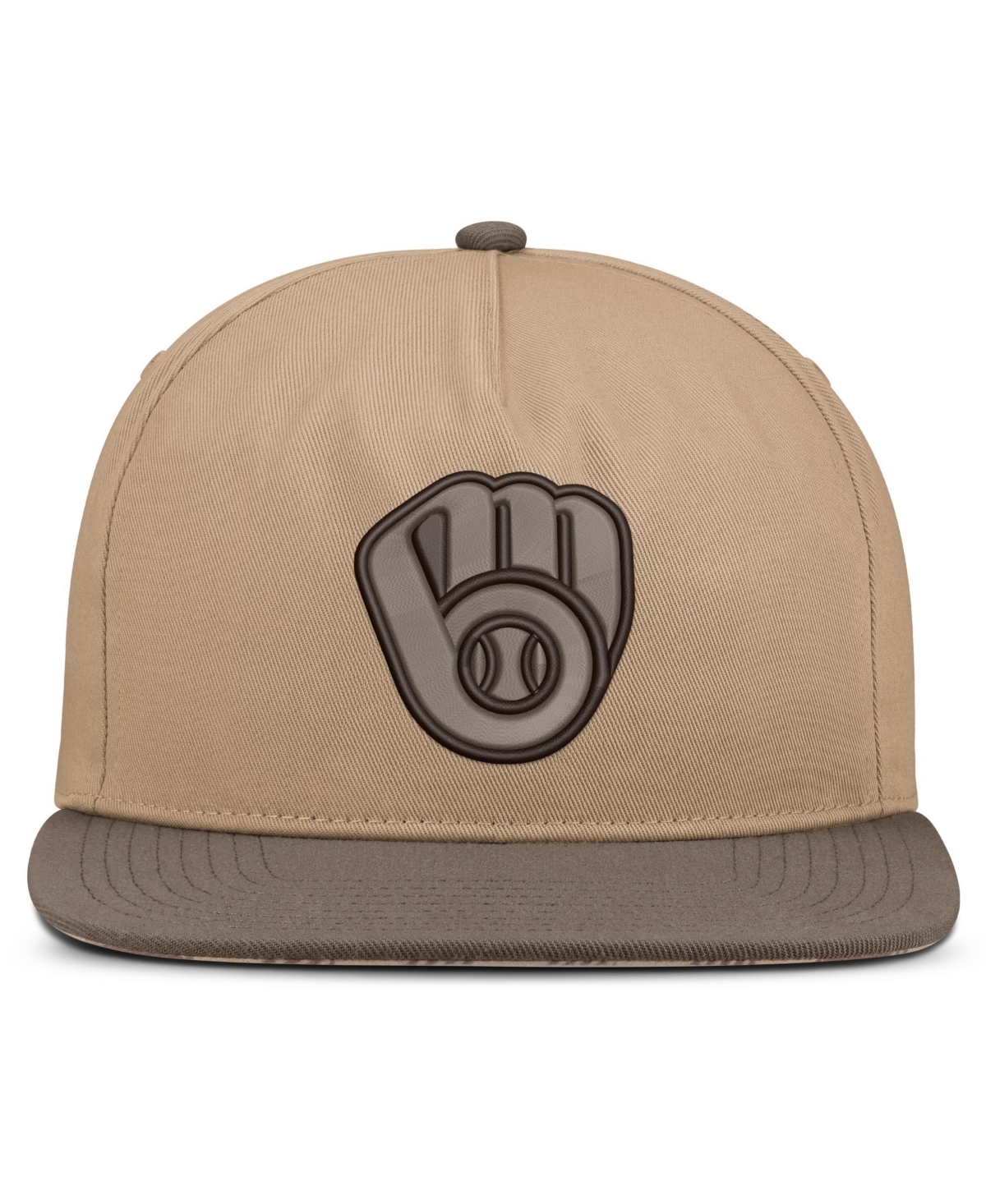 Nike Men's Light Brown Milwaukee Brewers Statement Adjustable Hat