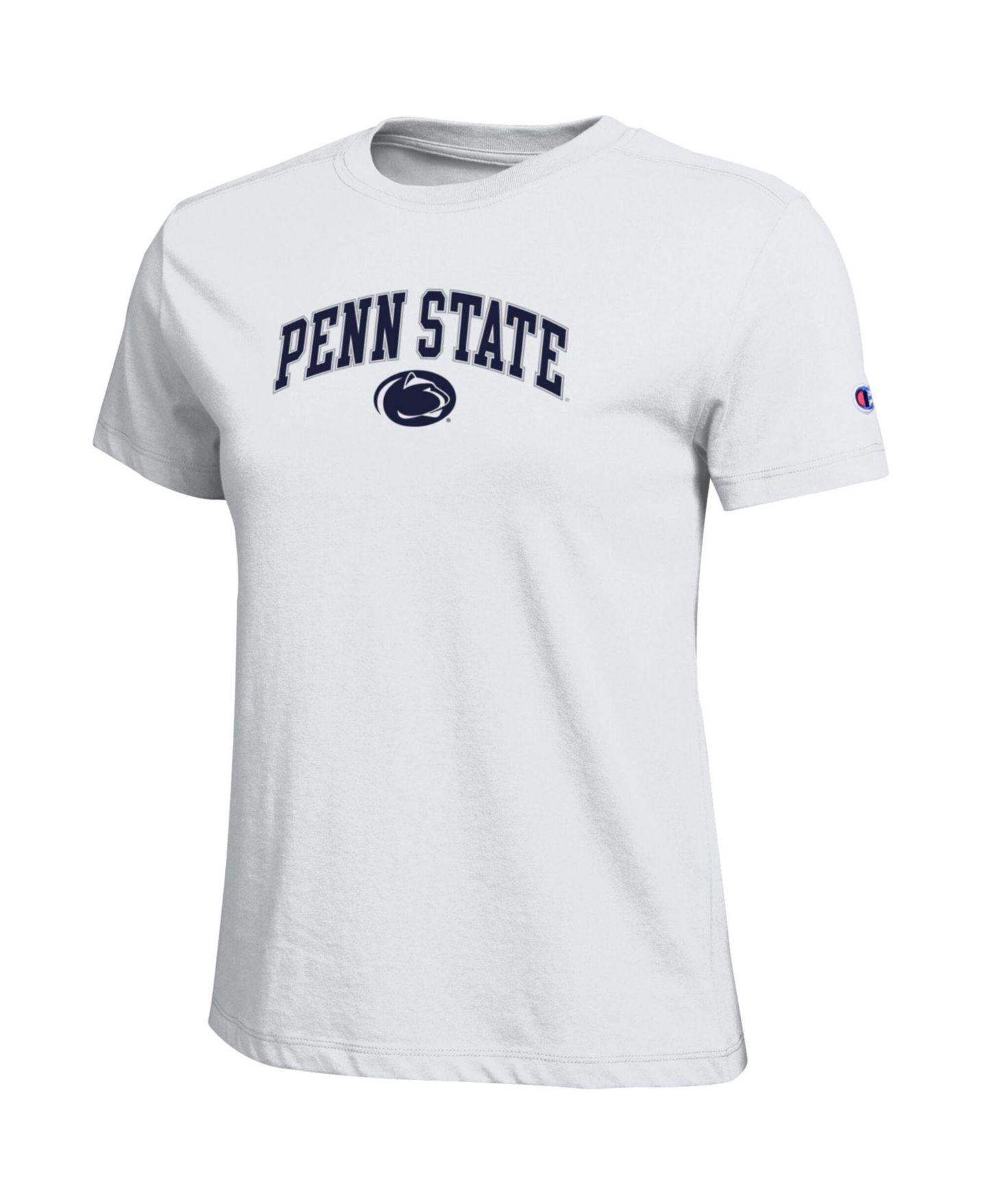 Женская футболка Champion White Penn State Nittany Lions Arched Over Logo — фото 2