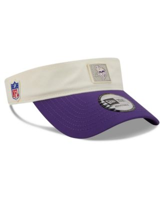 Men's Cream/Purple Minnesota Vikings 2026 NFL Training Camp Adjustable Visor