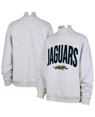Women's Gray Jacksonville Jaguars Subtle Muse Mock Neck Sweatshirt