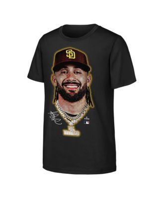 Big Boys and Girls Fernando Tatis Jr. Black San Diego Padres Headliner T-Shirt