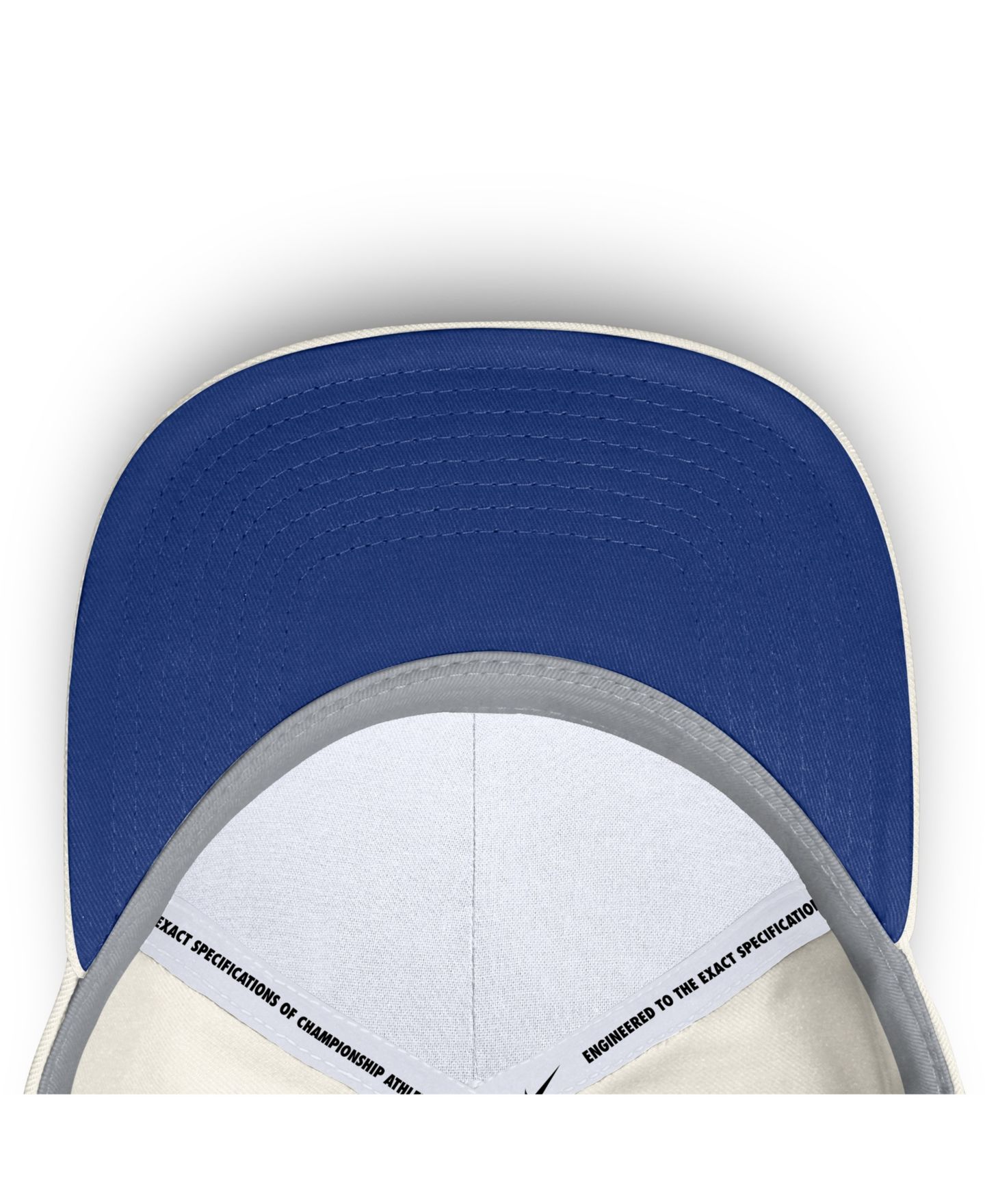 Мужская кепка Nike Cream New York Mets Cooperstown Rise Adjustable Hat — фото 5