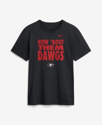 Men's Black Georgia Bulldogs 2026 Sideline Dri-FIT Slogan T-Shirt