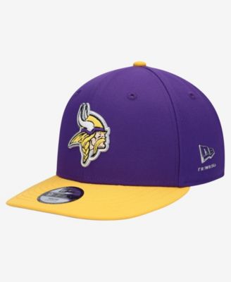 Big Boys and Girls Purple/Gold Minnesota Vikings 2026 NFL Draft Pre-Curved 9FIFTY Snapback Hat