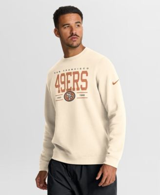 Men's Natural San Francisco 49ers Always Reppin' Club Sweatshirt