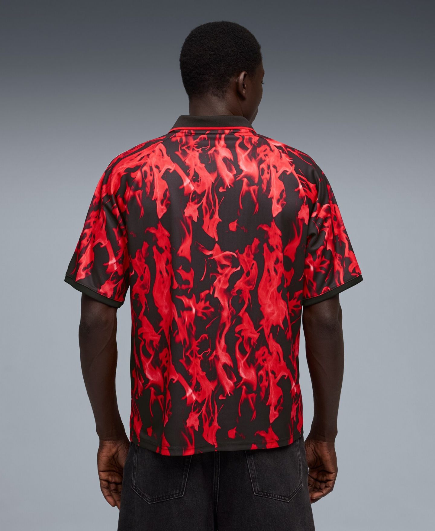 Мужской топ PUMA Red AC Milan King Retro Jersey — фото 2