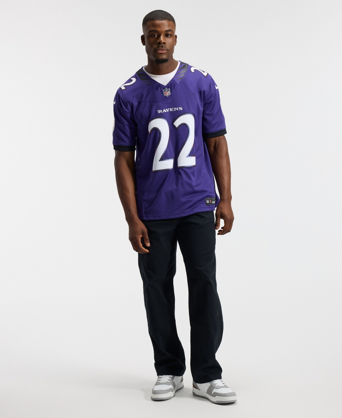Nike Men's Derrick Henry Purple Baltimore Ravens Team Vapor F.u.s.e. Stitched Limited Jersey