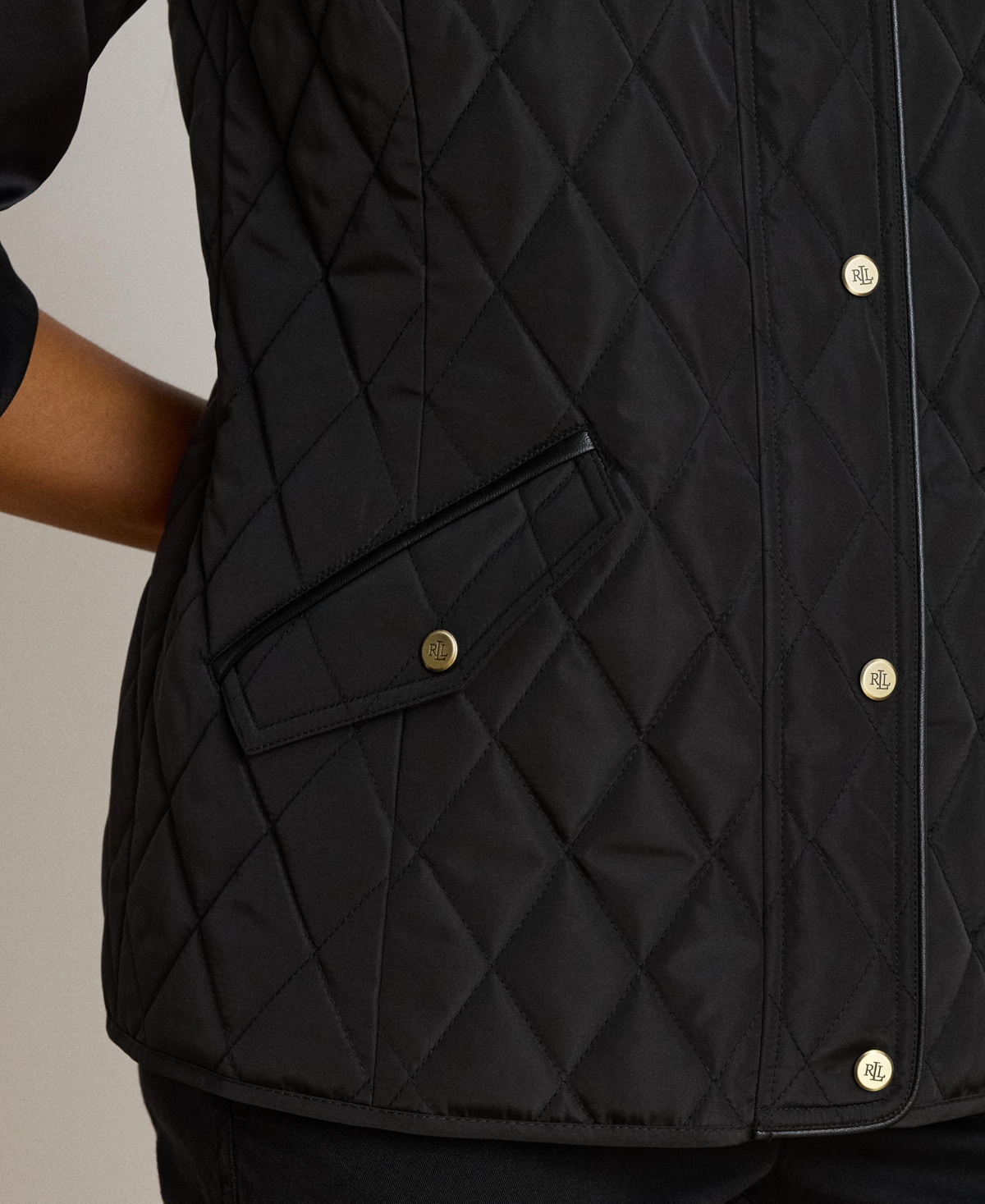 Lauren Ralph Women's Crested Vest