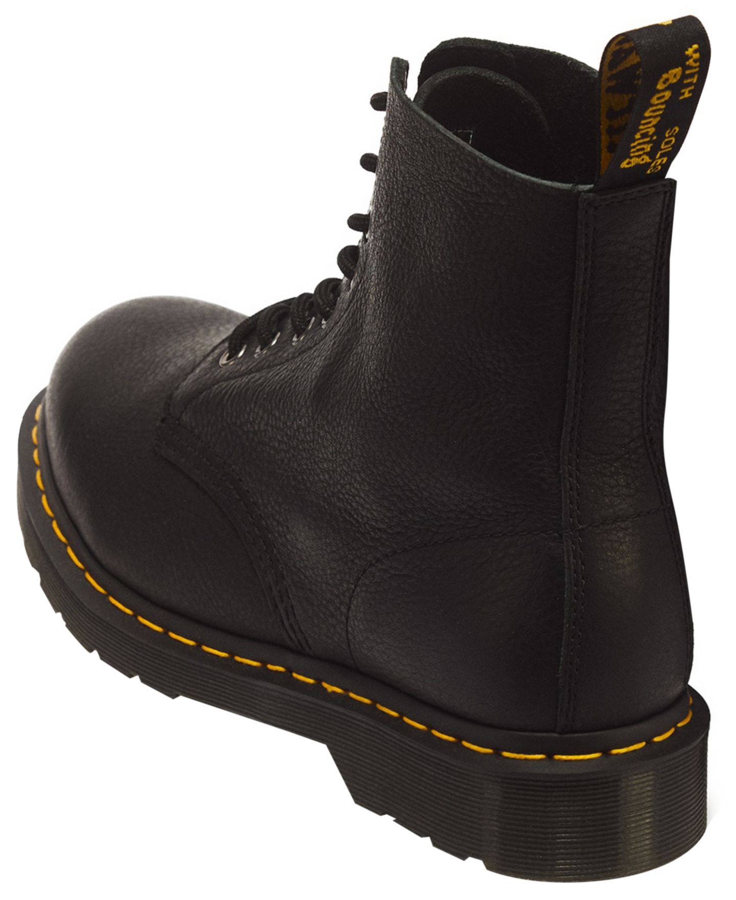 Мужские ботинки Dr. Martens 1460 Pascal Leather, цвет: Чёрный — фото 4
