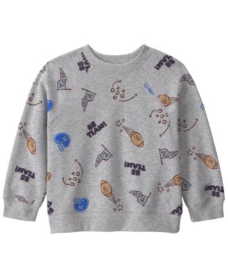 Toddler Boys' 2T-5T Game Day Round Neck Sweatshirt