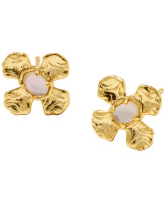 Imitation Pearl Leanne Stud Earrings