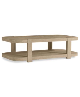 Tribeca 64" Wood Modern Coffee Table