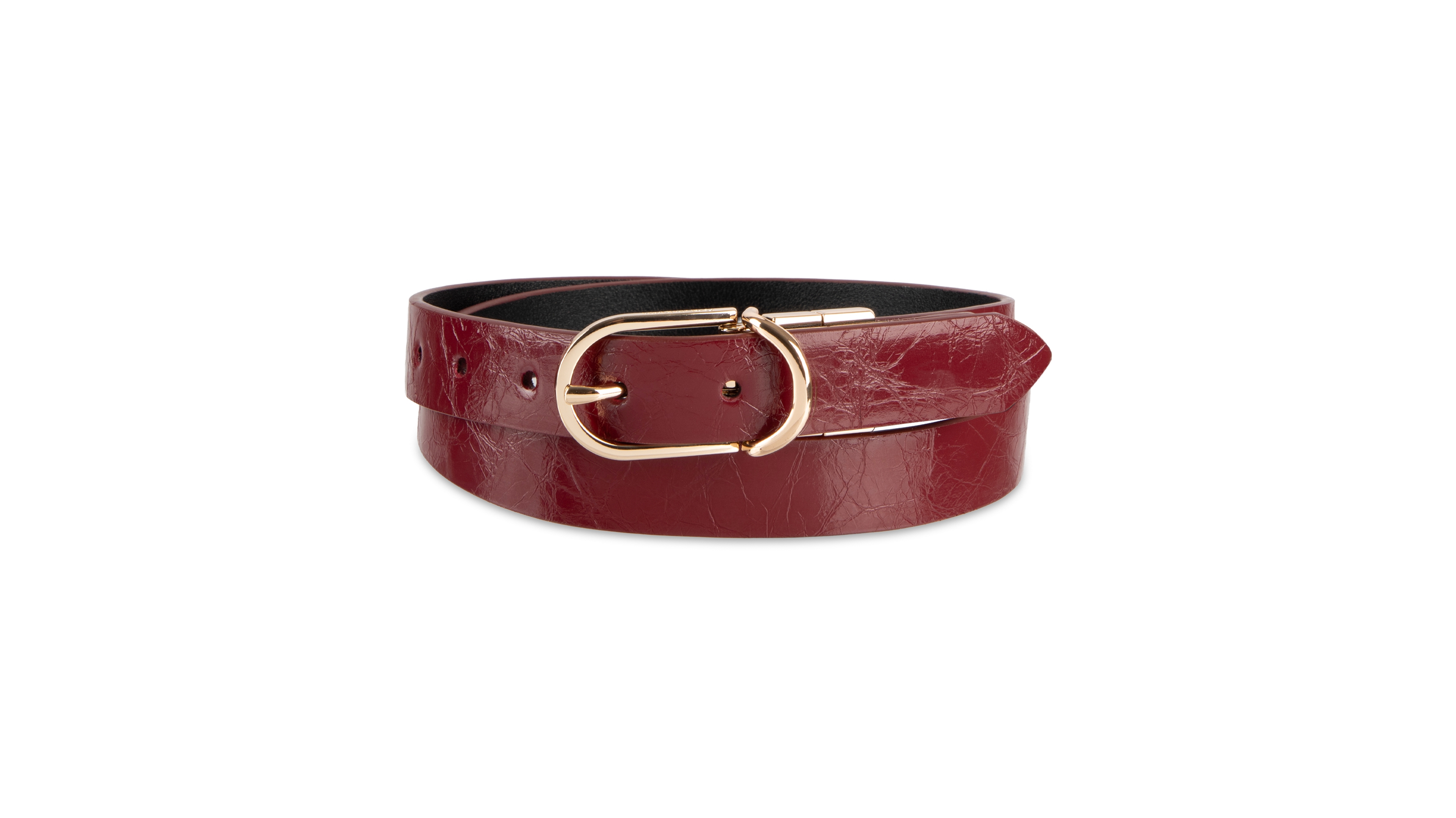 Calvin Klein Women's Reversible Leather Dress Belt