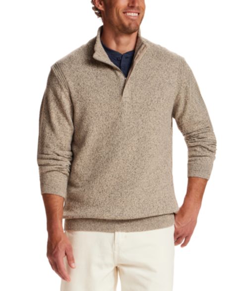 Мужской свитер Weatherproof Vintage Mixy Mock Neck, цвет: Granite