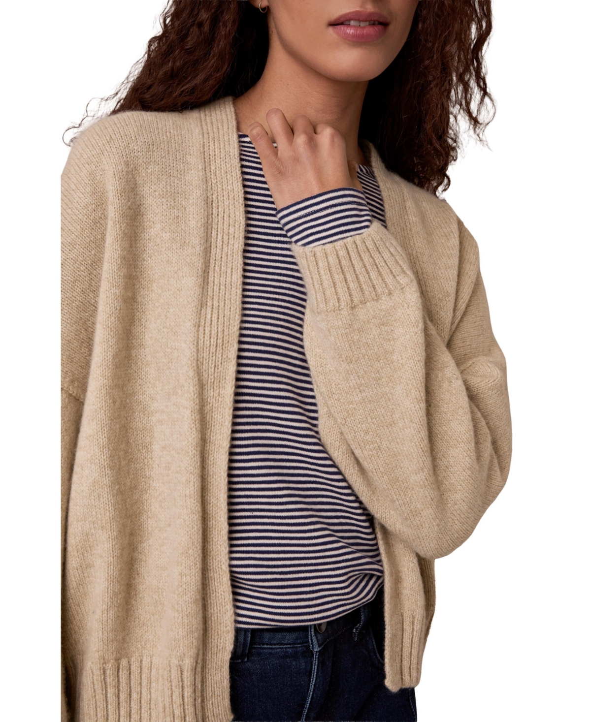 Celtic & Co. Women's Supersoft Weekend Balloon-Sleeve Cardigan