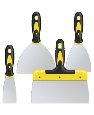 Putty Knife Set Stainless Steel Scraper Drywall Tool
