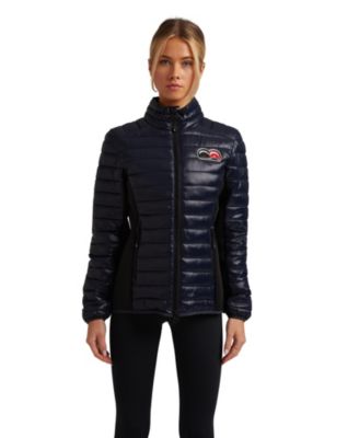 Women's Short Funnel-Neck Puffer Jacket