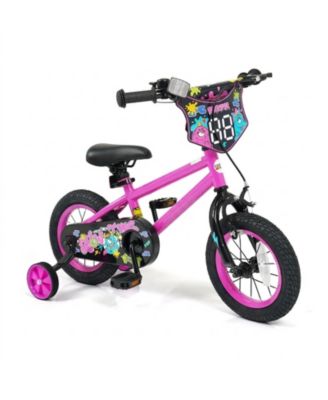 12-Inch Removable Training Wheels Kids Bike, 110 lb. Capacity, Ages 3-4
