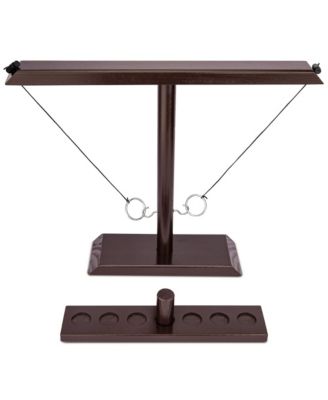 Ring Toss Hook Game Wooden Indoor Outdoor Party 17" X 13