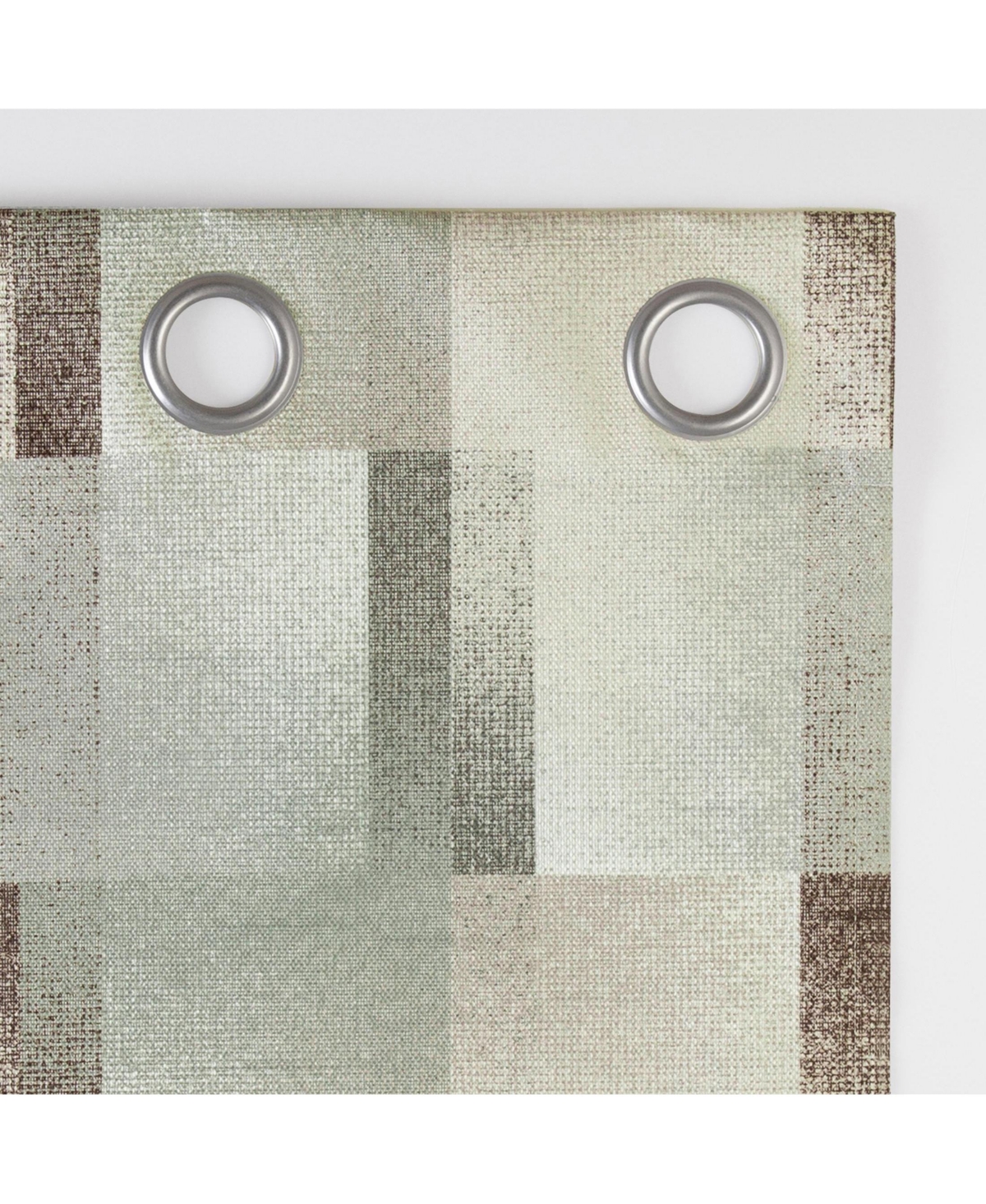 Sun Zero Sterling Gradient Geometric 100percentage Blackout Grommet Curtain Panel