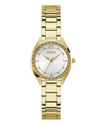 Women's Quartz Gold Tone Stainless Steel Watch 30mm