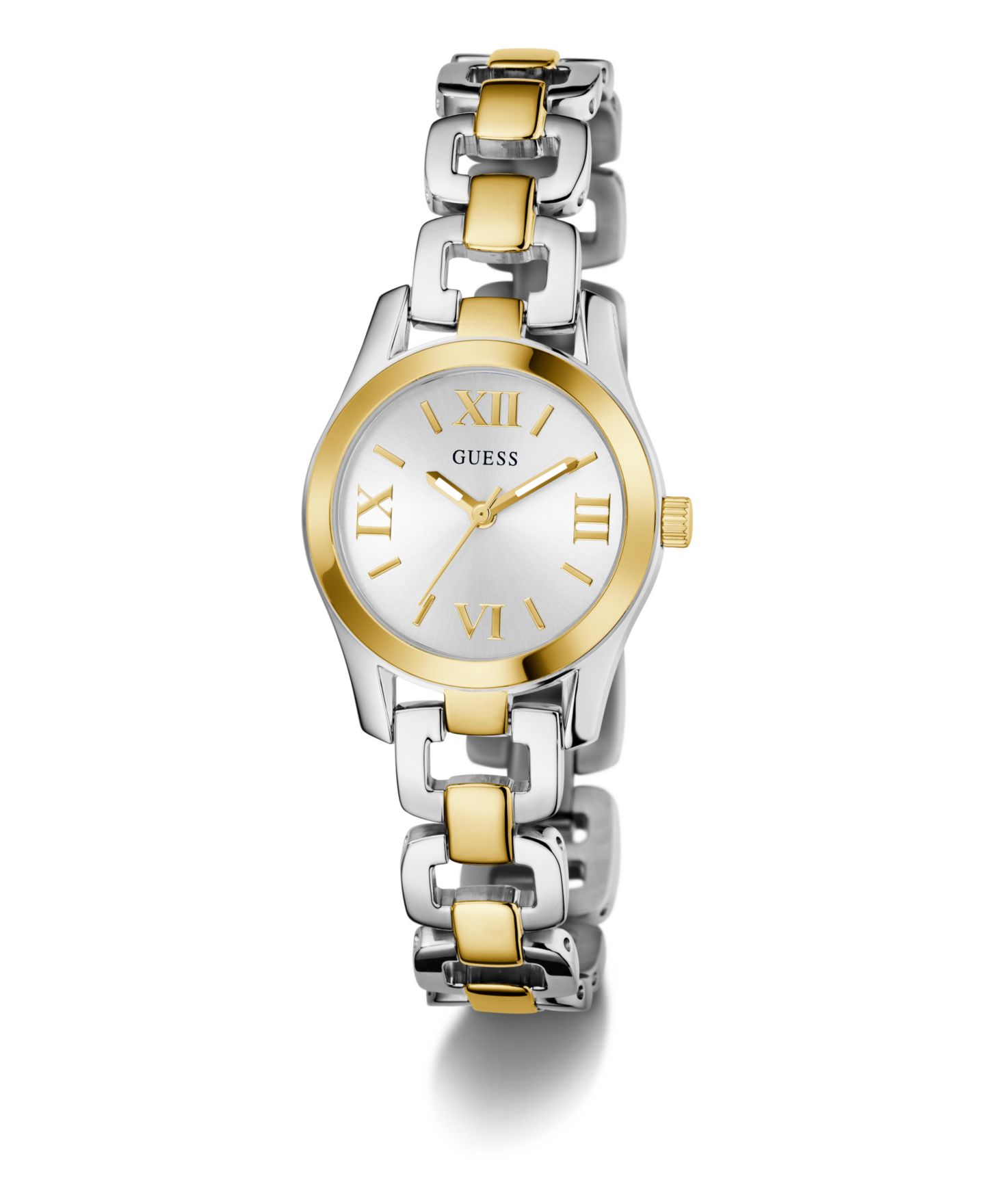 Женские часы GUESS Quartz Two-Tone Stainless Steel 28mm — фото 5