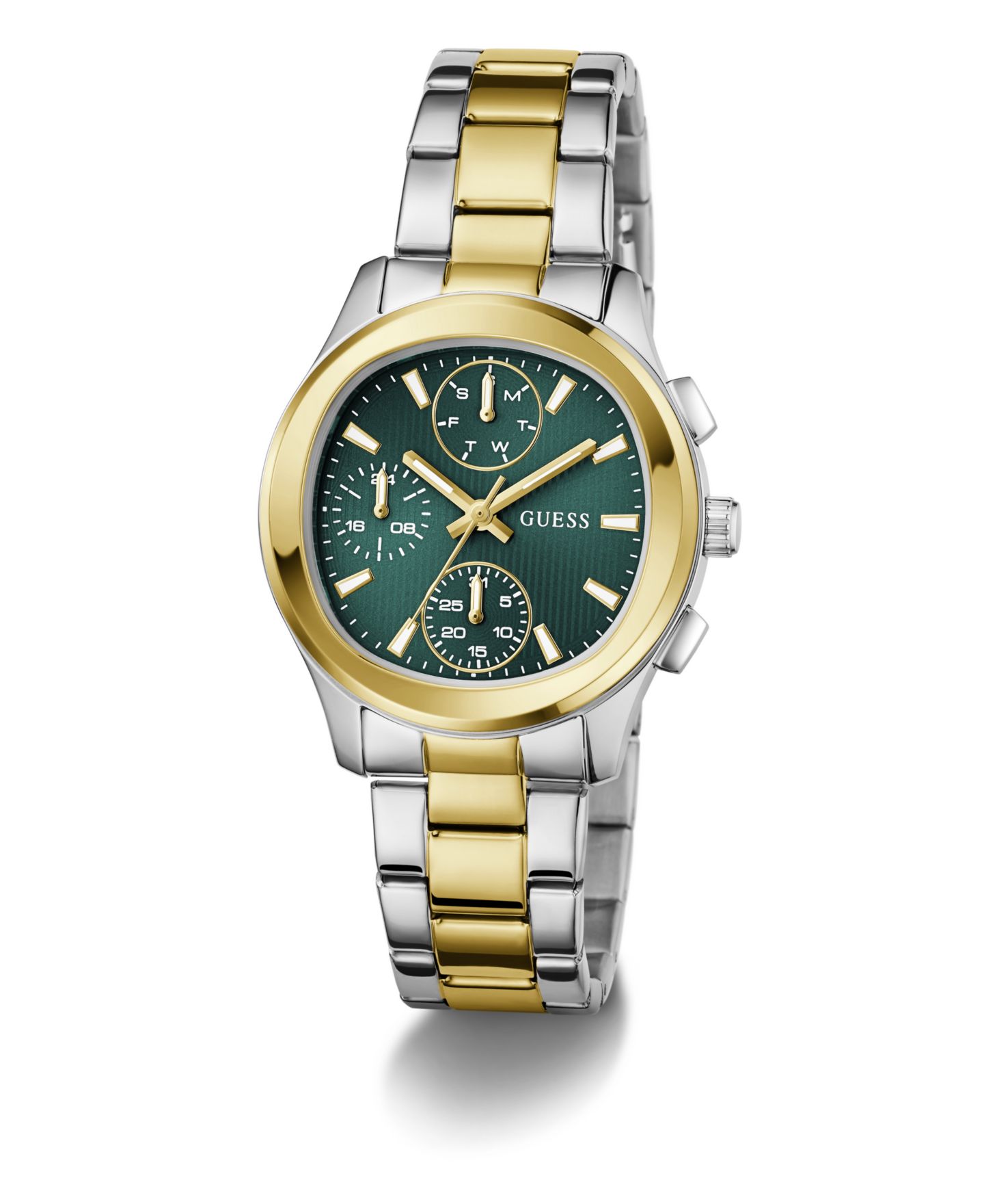 Женские часы GUESS Quartz Two-Tone Stainless Steel 36mm — фото 5