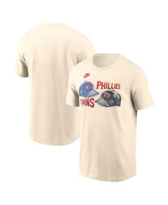 Men's Cream Philadelphia Phillies vs. Minnesota Twins 2026 Field of Dreams Matchup T-Shirt