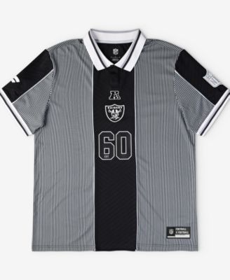 Men's Black Las Vegas Raiders Football x Football Collared Fan Jersey