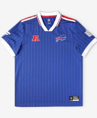 Men's Royal Buffalo Bills Football x Football Collared Fan Jersey