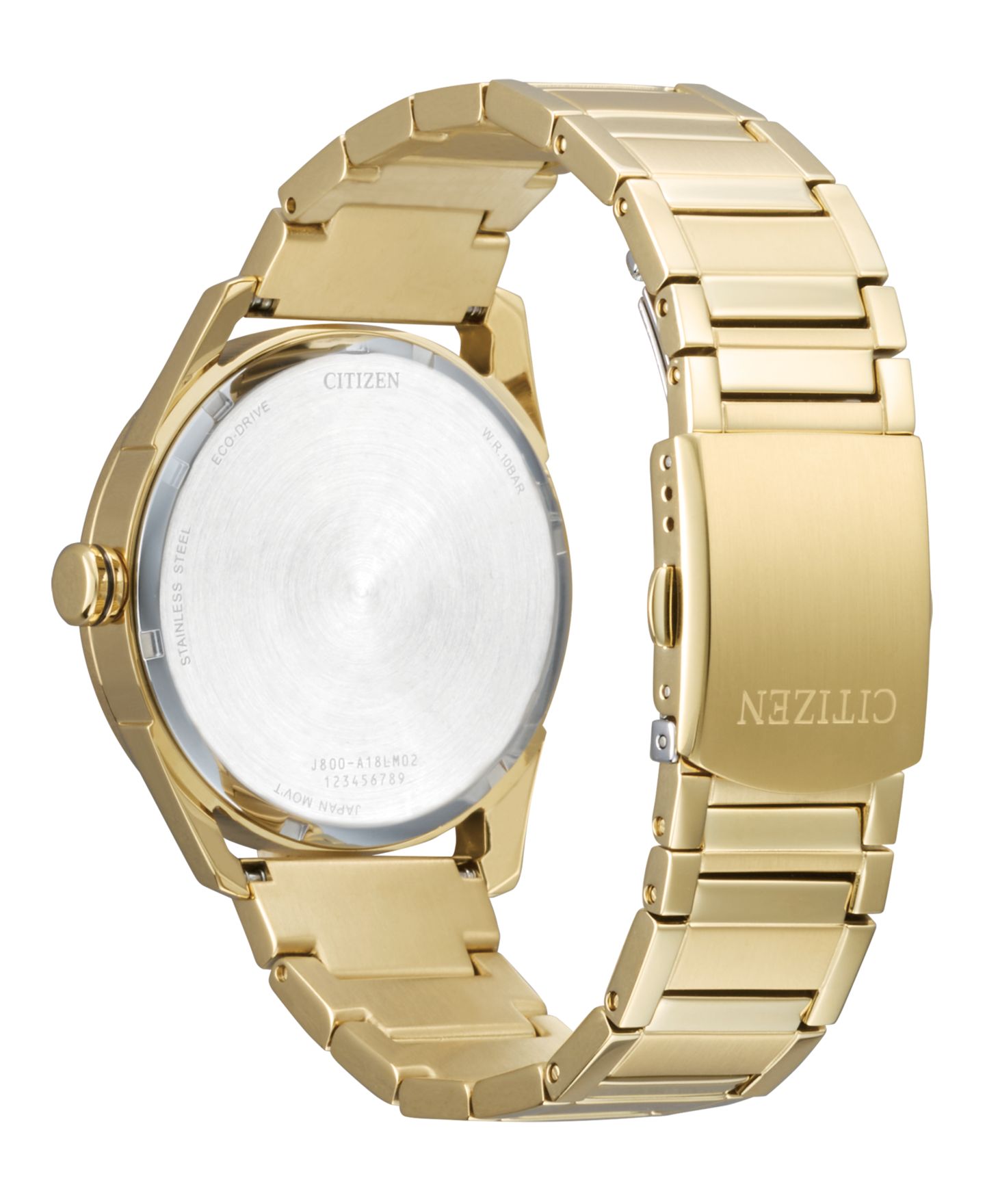 Мужские часы Citizen Classic Gold-Tone Stainless Steel Bracelet Watch 42mm — фото 3