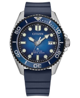 Men's Promaster Sea Dive Blue Strap Watch 40.6mm