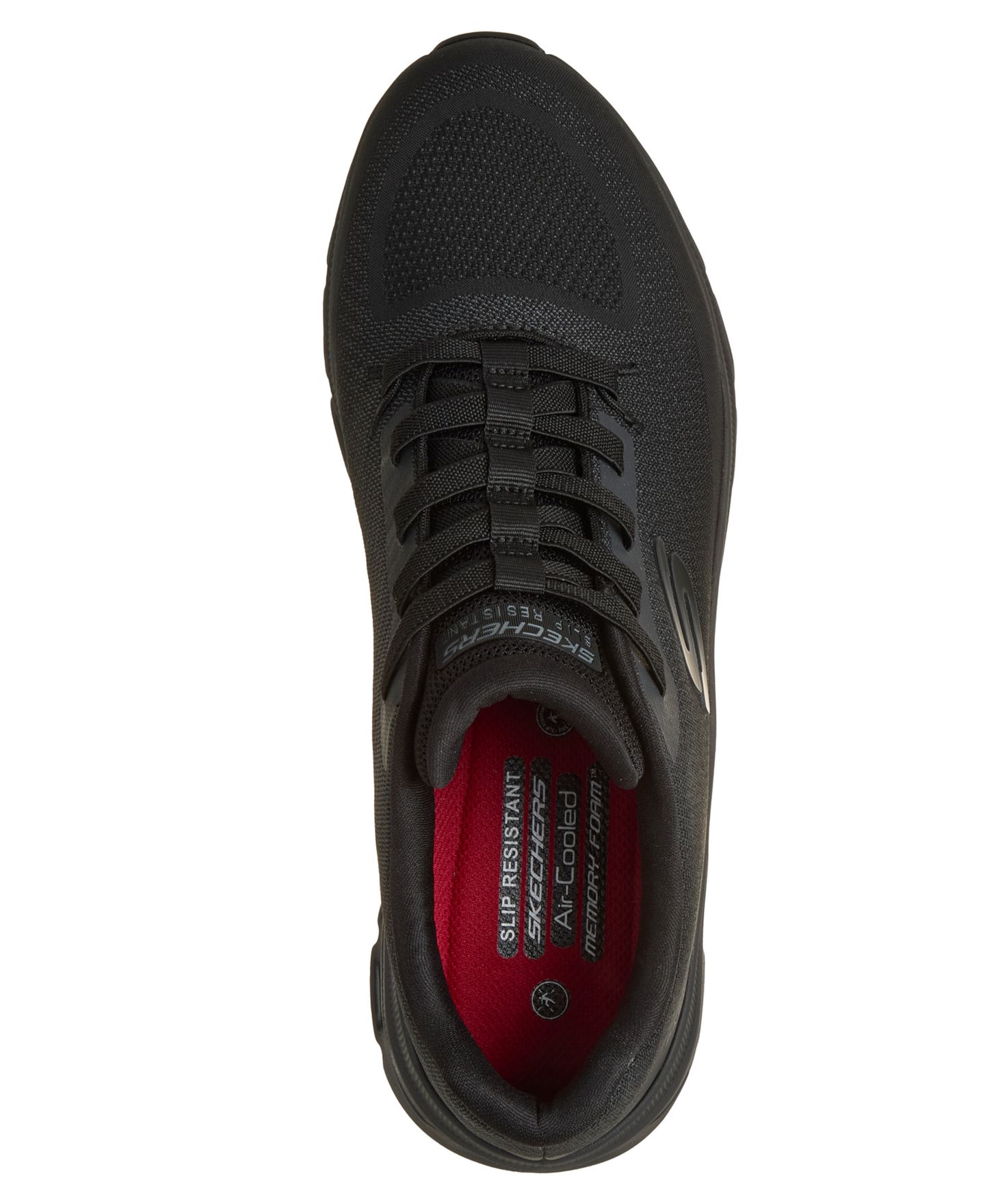 Мужские кроссовки Skechers Work Slip-Resistant: Glide-Step Pro - Tarinx, цвет: Чёрный — фото 5