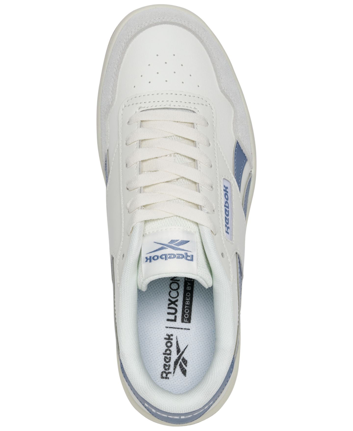Женские кроссовки Reebok Court Advance Lifestyle, цвет: Белый / Синий — фото 5