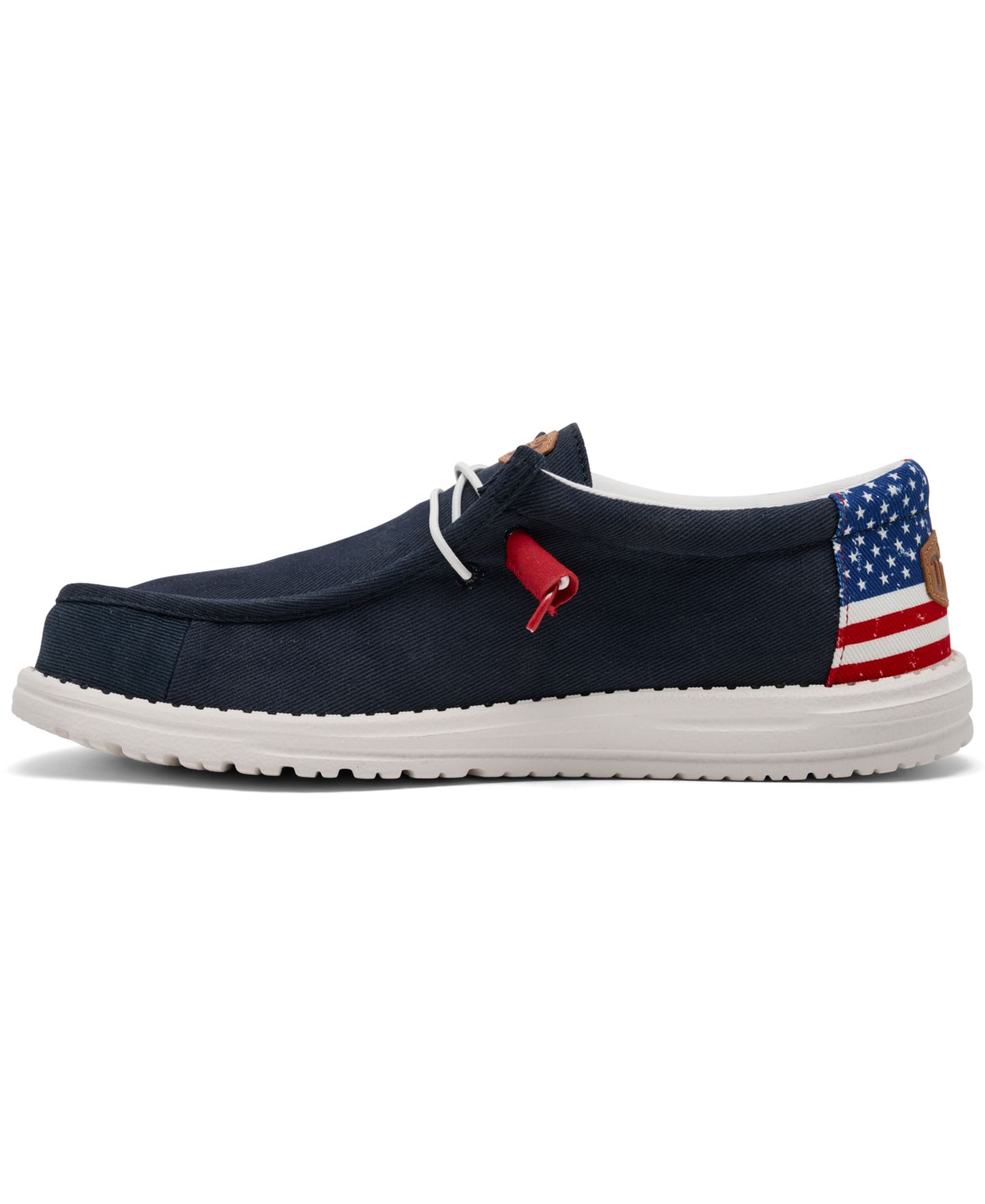 Мужские туфли Hey Dude Wally Americana Lifestyle Moccasin, цвет: Разноцветный — фото 3