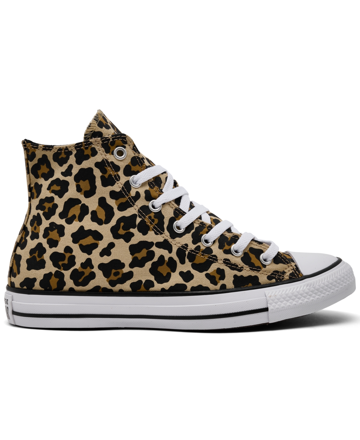 Converse Big Girls Chuck Taylor All Star Leopard Print High Top Lifestyle Sneakers from Finish Line