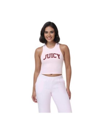 Women's High Neck Crop Tank, Soft glow