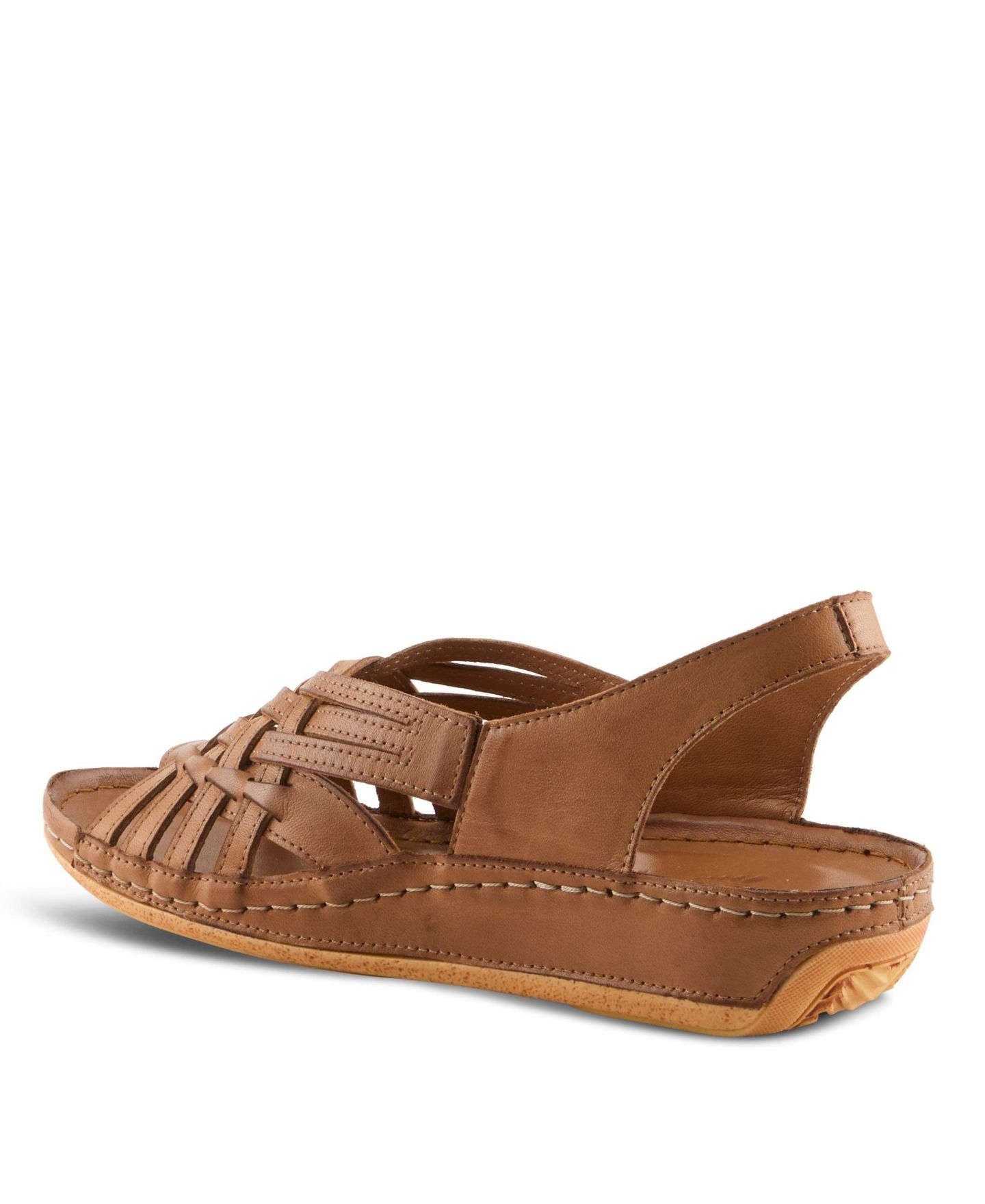 Женские сандалии Spring Step Choi Wedge Sandal with Soft Insole, цвет: Верблюжий — фото 7