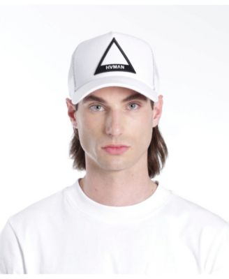 Men's Triangle Logo Mesh Trucker Cap