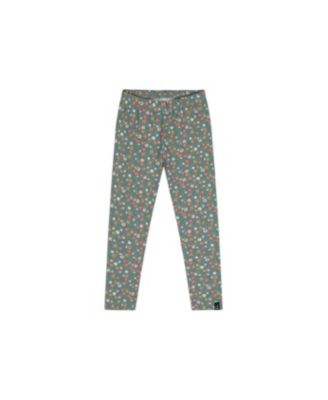 Baby Girls Cotton Leggings Floral Print
